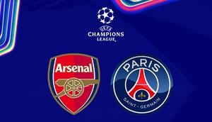 Liga Champions - Arsenal Vs PSG (Bola.com/Adreanus Titus)