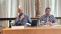 Direktur Eksekutif Lembaga Kajian Persaingan dan Kebijakan Usaha FHUI, Ditha Wiradiputra saat konferensi pers AFPI, di Jakarta, Rabu (27/8/2015).&nbsp; (Foto: Liputan6.com/Tira Santia)