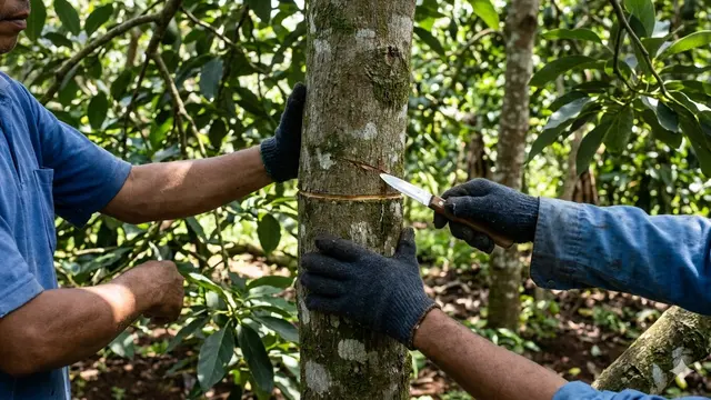 Cara Membuat Pohon Alpukat Stres agar Cepat Berbuah (Foto: Gemini AI)