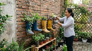 12 Cara Membuat Taman Kecil di Sudut Rumah Tanpa Biaya Mahal, Bisa Pakai Barang Bekas