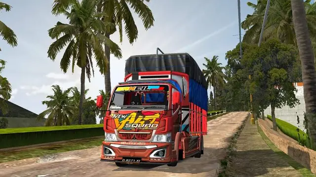 Mod Bus Simulator Truk Oleng