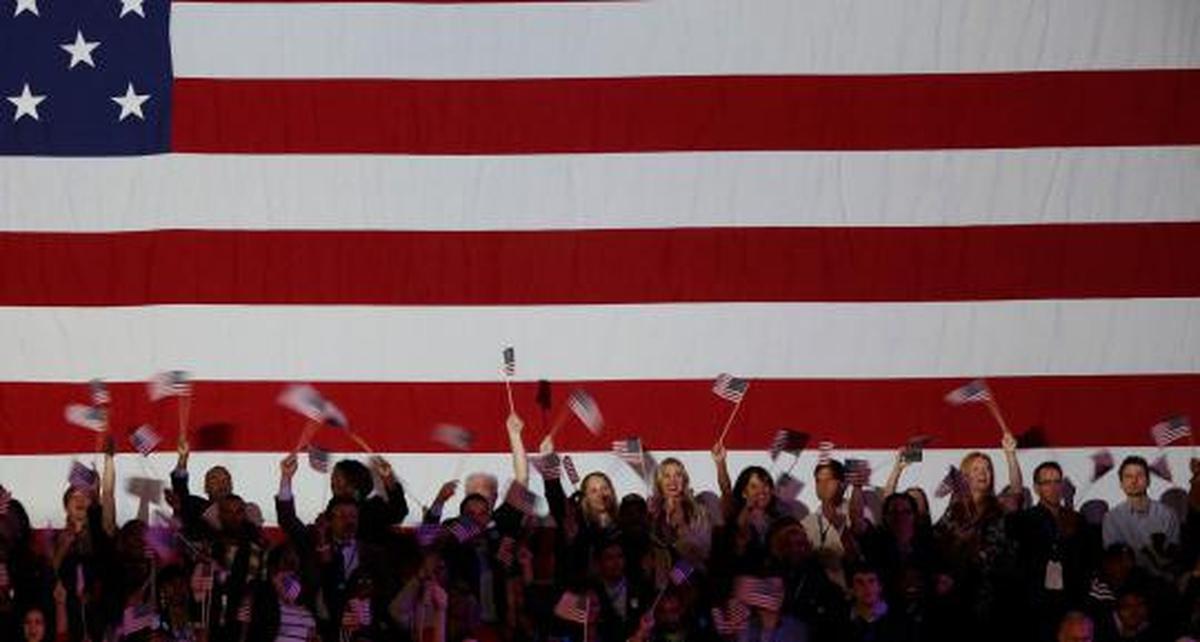 Warga AS rayakan kemenangan Obama