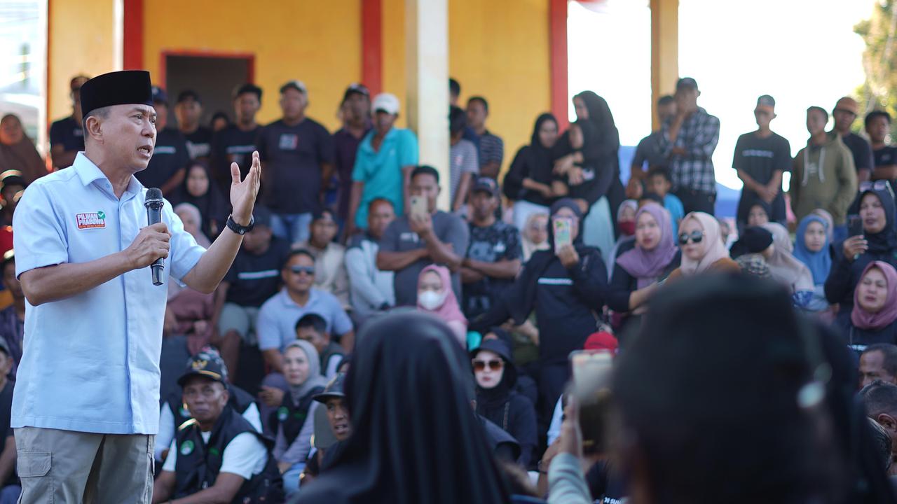 Kampanye di Kolaka, Cagub ASR Jelaskan Tiga Program Dasar Sejahterakan Rakyat Sultra