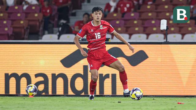 Dony Tri Pamungkas saat Timnas Indonesia melawan Bulgaria di final FIFA Series 2026 di SUGBK, Jakarta, Senin (30-3-2026). (Bola.com/Abdul Aziz)