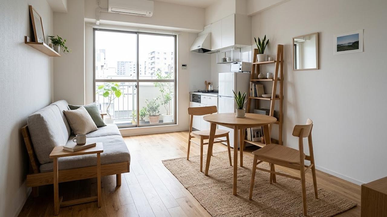 Ide Menata Ruangan Sempit dengan Furnitur Minimalis/AI Generated
