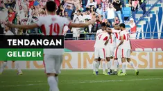 Berita video tendangan geledek yang diciptakan gelandang Yordania saat menghadapi Vietnam di babak 16 besar Piala Asia 2019.