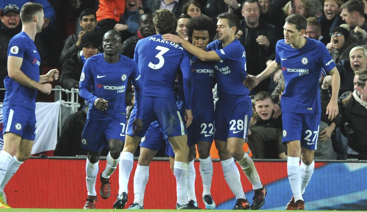 5. Chelsea - 529 juta euro. (AP/Rui Vieira)