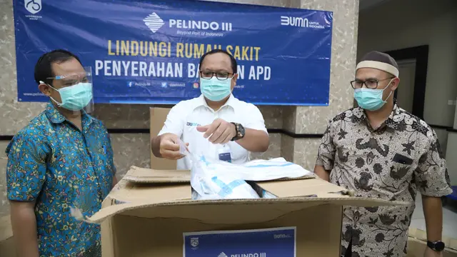 Pelindo 3 Salurkan 12 Ribu APD Hazmar ke 7 Rumah Sakit di Surabaya dan Sidoarjo