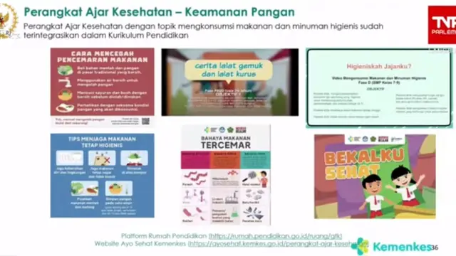 Materi kurikulum keamanan pangan