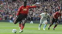 Gelandang MU, Paul Pogba. (AP Photo/Rui Vieira)