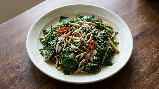 Tumis Daun Pepaya