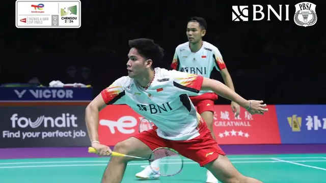 Fajar Alfian/Daniel Marthin - Piala Thomas 2024 - Piala Thomas
