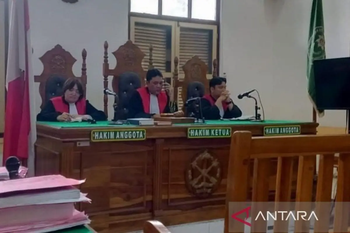 Sidang kasus narkoba di PN Medan. Foto Antara