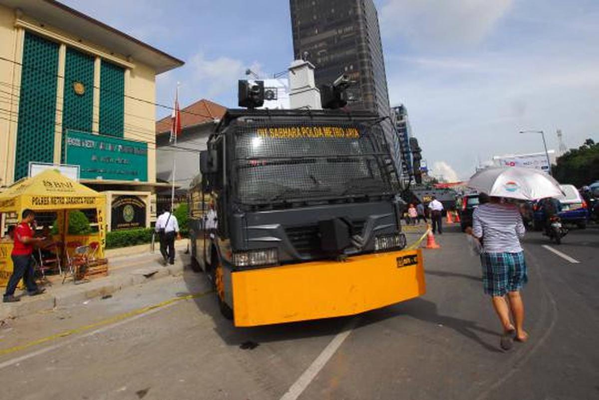 Ratusan polisi dikerahkan jaga sidang vonis John Kei