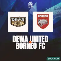 Liga 1 - Dewa United Vs Borneo FC (Bola.com/Adreanus Titus)