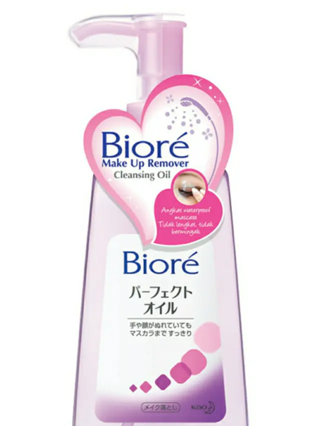 ilustrasi rekomendasi cleansing oil untuk pecinta face painting/kao.com