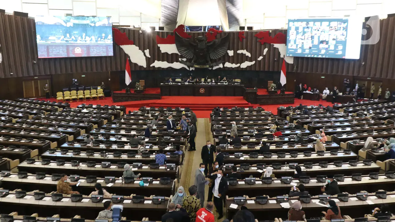 DPR Gelar Sidang Pembuka Masa Persidangan IV