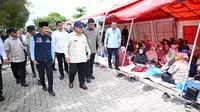 Mendagri Tito Dampingi Presiden Prabowo Tinjau Banjir Langkat, Bahas Pemulihan Pascabencana