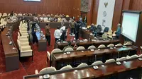 Politikus PDIP Sudin Ditetapkan sebagai Ketua Komisi IV (liputan6/Yupi Makdori)