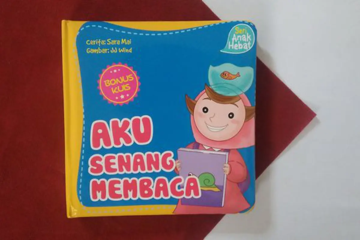 Aku Senang Membaca./Copyright Vemale/Endah