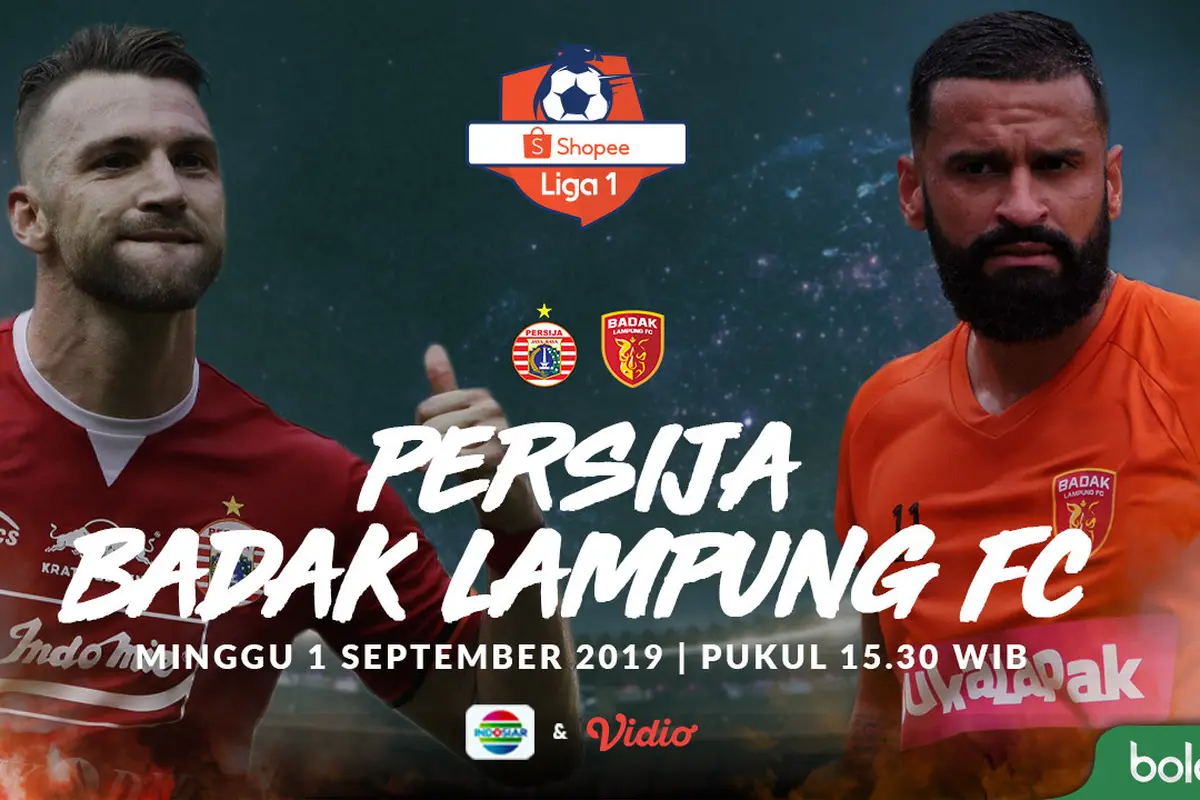 Persija Jakarta Vs Badak Lampung FC