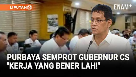 Keras! Purbaya Depan DPD Semprot Gubernur Cs: Kerja yang Bener Lah, Abisin Tu...!