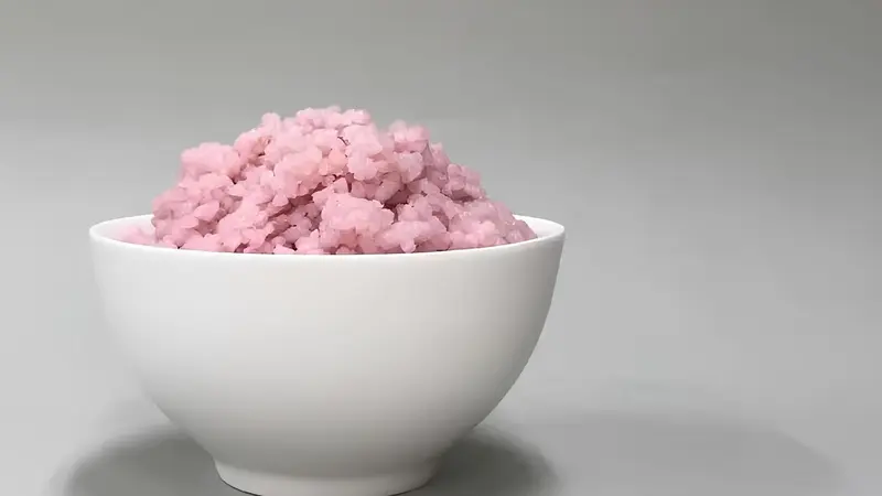 Makananan hibrida beras bersel daging