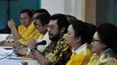 Menurut senior partai Golkar banyak hal yang harus dievaluasi terkait kepemimpinan Aburizal pada periode 2009-2014, Jakarta, Selasa (15/7/2014) (Liputan6/Johan Tallo)