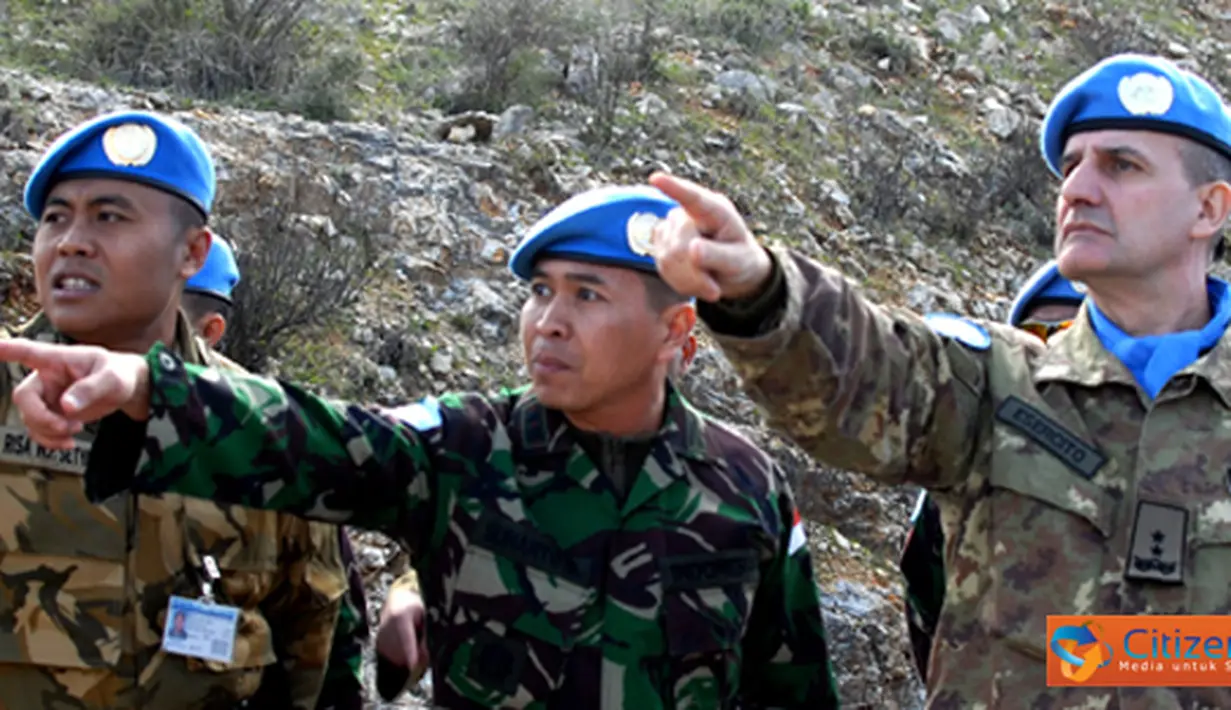 Citizen6, Lebanon: Komandan Unifil di dampingi oleh Komandan Satgas Indobatt Konga XXIII-F/UNIFIL Letkol Inf Suharto Sudarsono. (Pengirim: Badarudin Bakri)