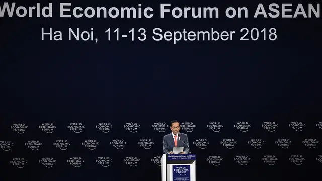 Jokowi Sampaikan Pidato di Pembukaan World Economic Forum