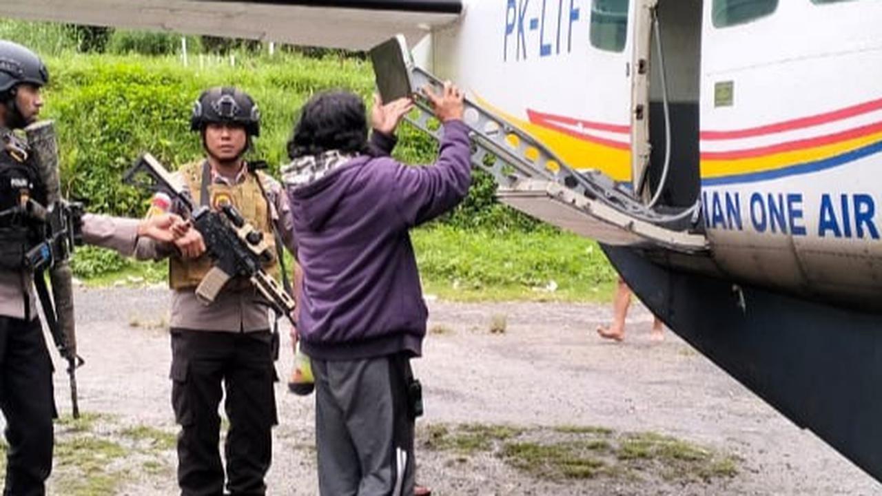 Penampakan Pesawat Caravan Asia One Air yang Ditembaki OTK di Puncak Papua