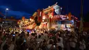 Penyelenggara mengatakan tujuan festival ini adalah untuk membawa kesehatan, perdamaian, kemakmuran dan kebahagiaan bagi negara dan dunia. (AP Photo/Vincent Thian)