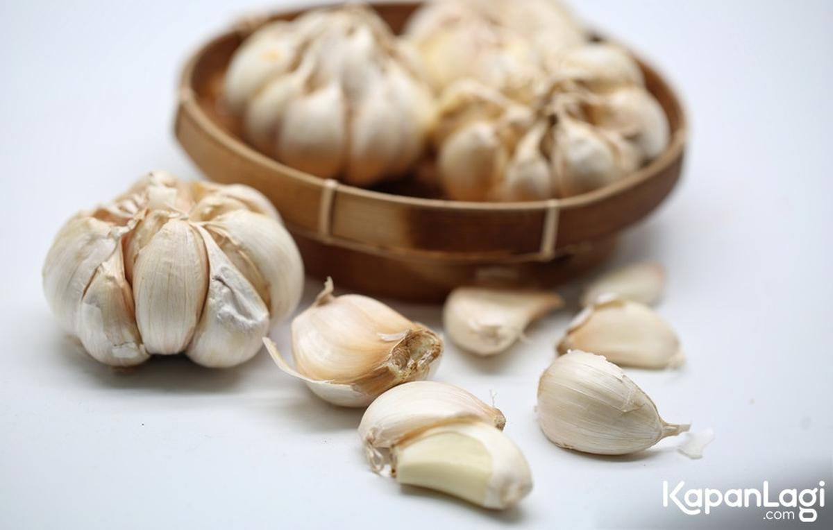 Ilustrasi Bumbu Dapur, Bawang Putih, Bawang