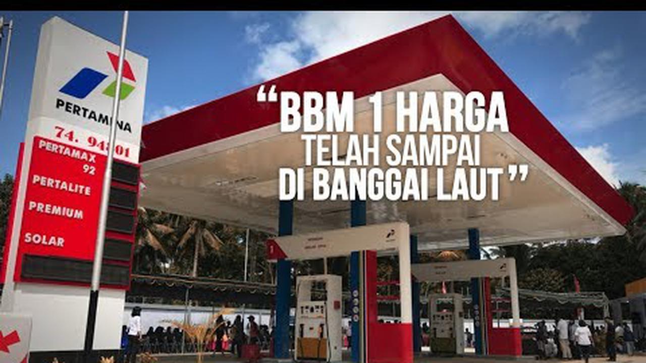 BBM satu harga telah sampai di Banggai Laut