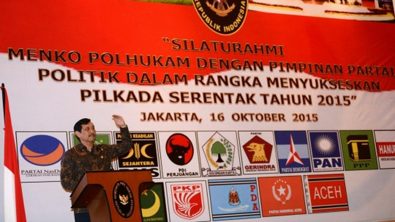 Menko Polhukam gelar silaturahmi dengan pimpinan Parpol