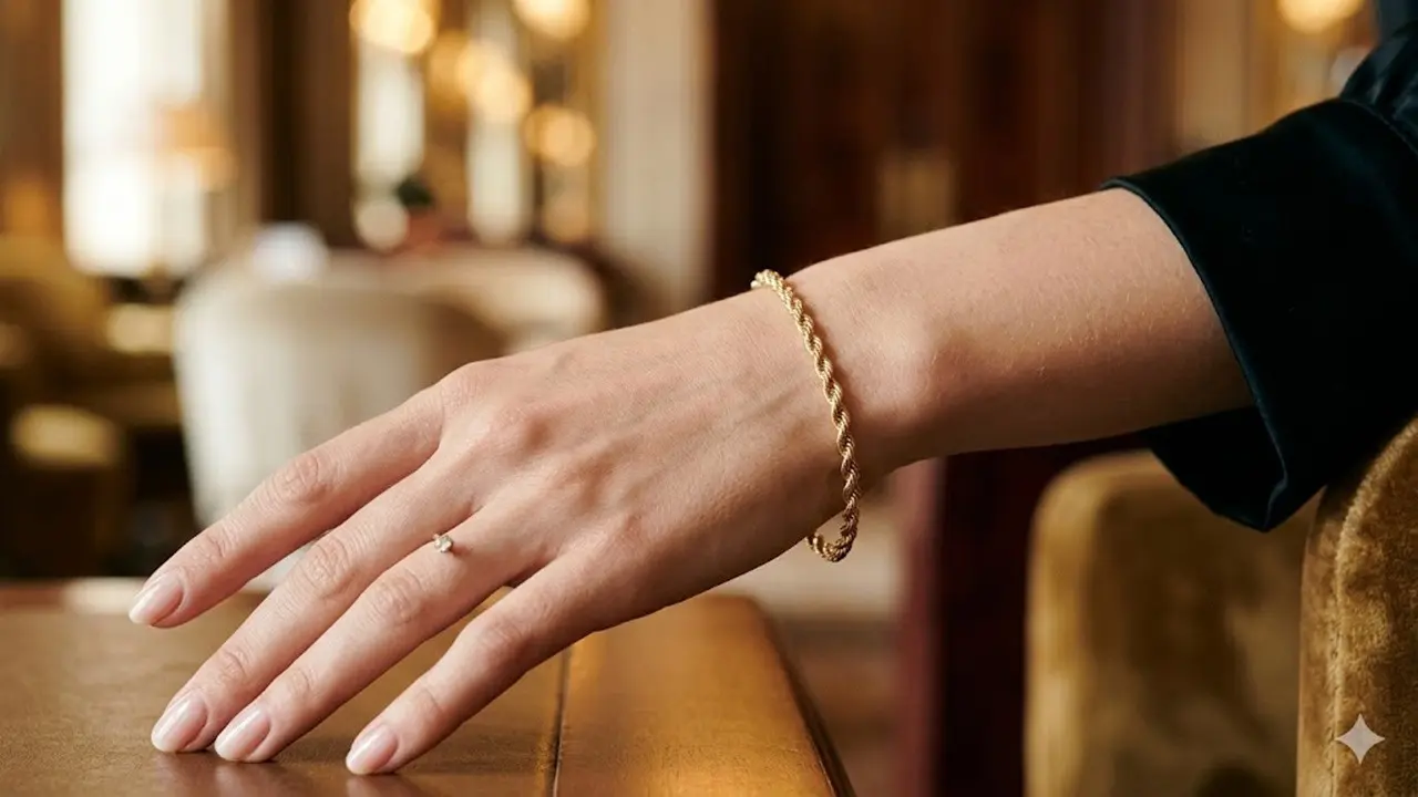 Model Gelang Emas Tipis tapi Mahal