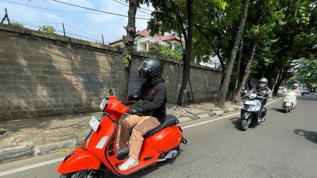 Jajal Vespa GTS 150 Classic di Jalur Perkotaan, Bodi Gambot Enak Diajak Nyelip (ist)