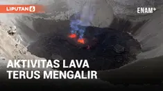 Lava Terus Mengalir di Gunung Berapi Islandia