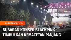 Usai konser BLACKPINK, ribuan orang membludak keluar dari stadion utama Gelora Bung Karno. Bubaran penonton konser grup vokal asal Korea Selatan itu juga menimbulkan kemacetan panjang.