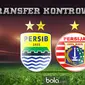 Transfer Kontroversial Persib Bandung dan Persija Jakarta (bola.com/Rudi Riana)