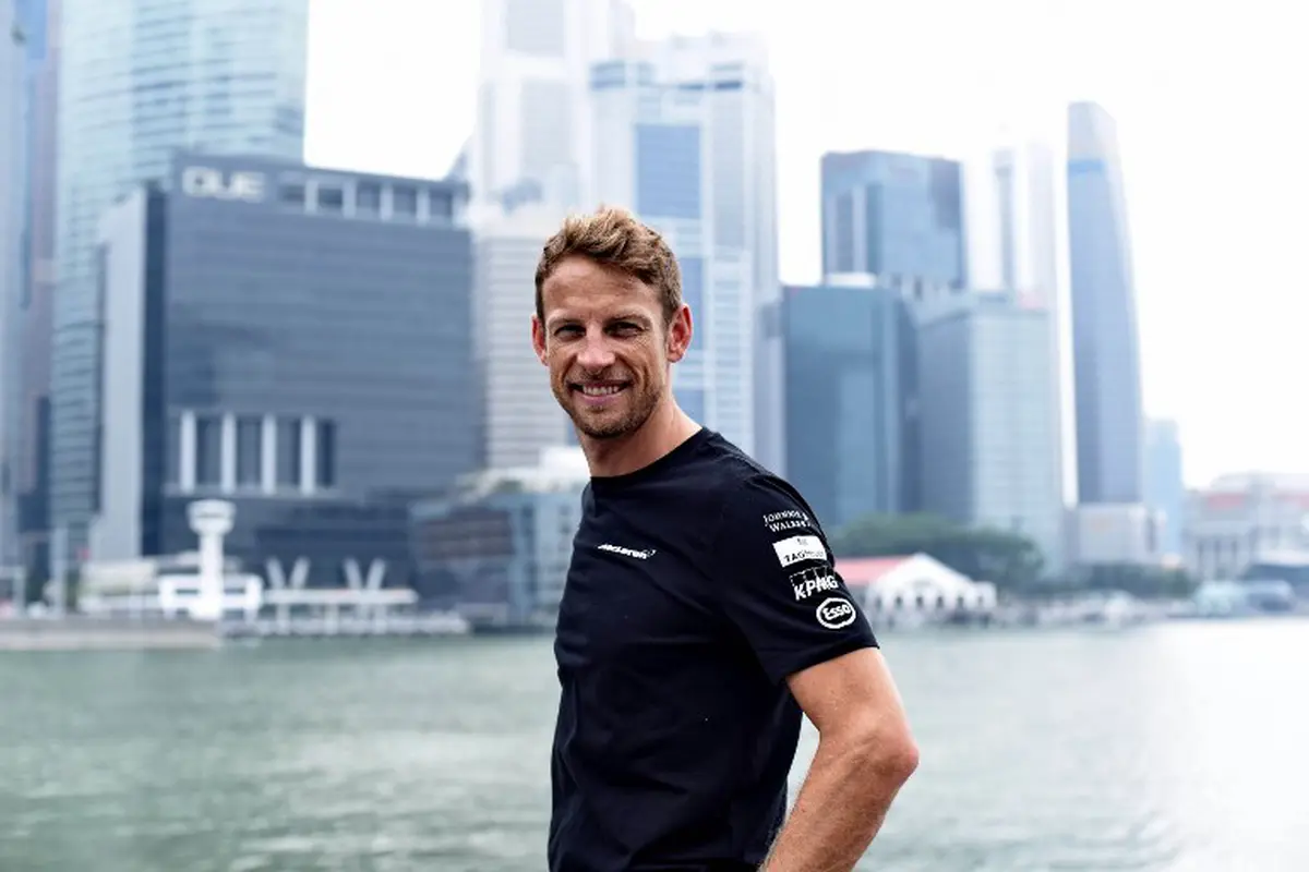 Jenson Button (AFP Photo/Stefanus Ian)