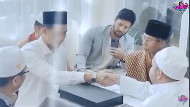 Pernikahan Aditya Zoni dan Yasmine Ow. (YouTube/Aish TV)