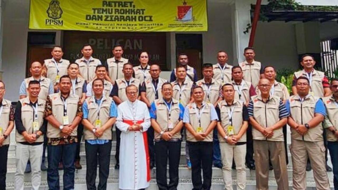 Teladan Luar Biasa: Kardinal Suharyo Dampingi Penuh Retret OCI TNI/Polri di Muntilan, Inspirasi Pelayanan Sejati