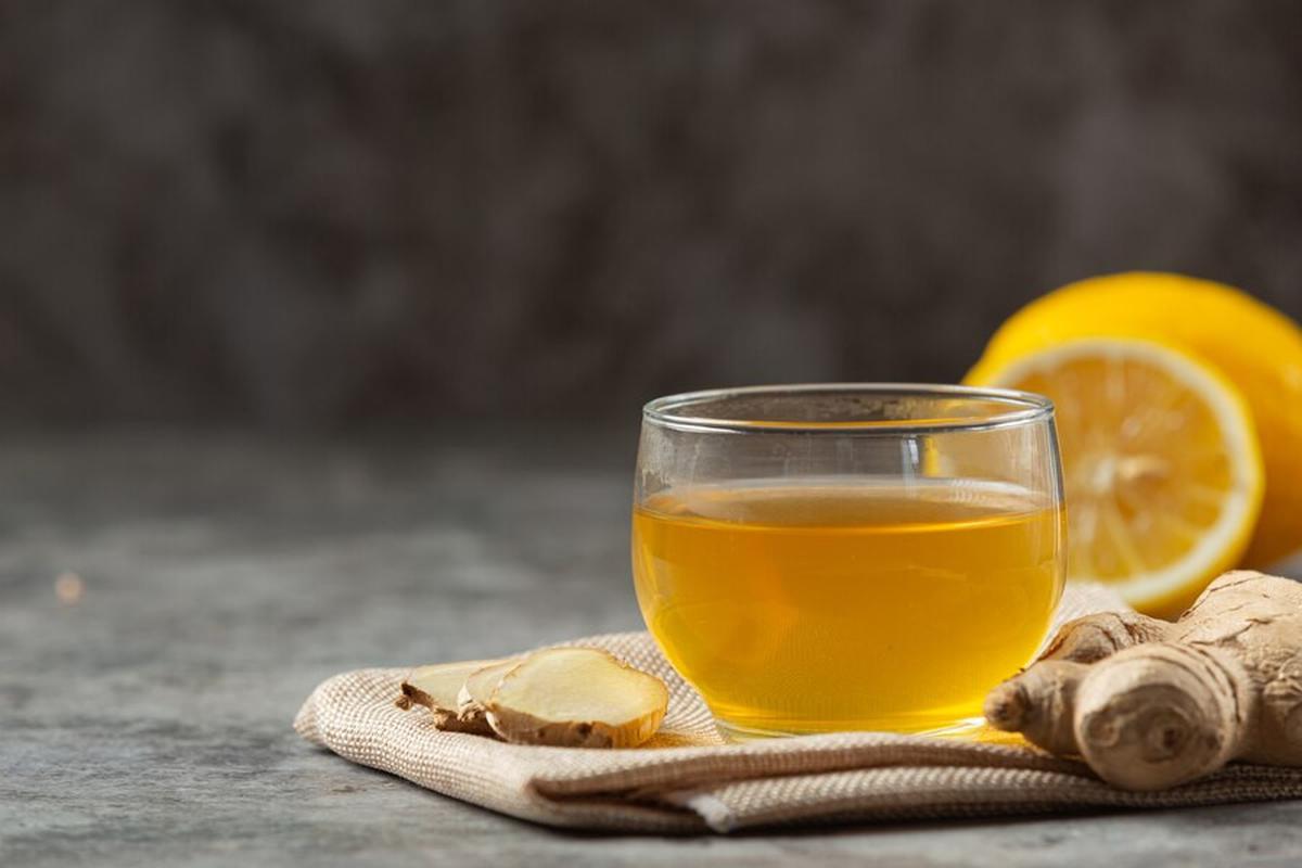 Wedang Jahe dan lemon