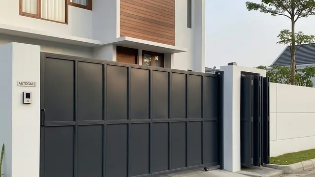 Desain Pagar Besi Hollow Rapat untuk Keamanan dan Privasi