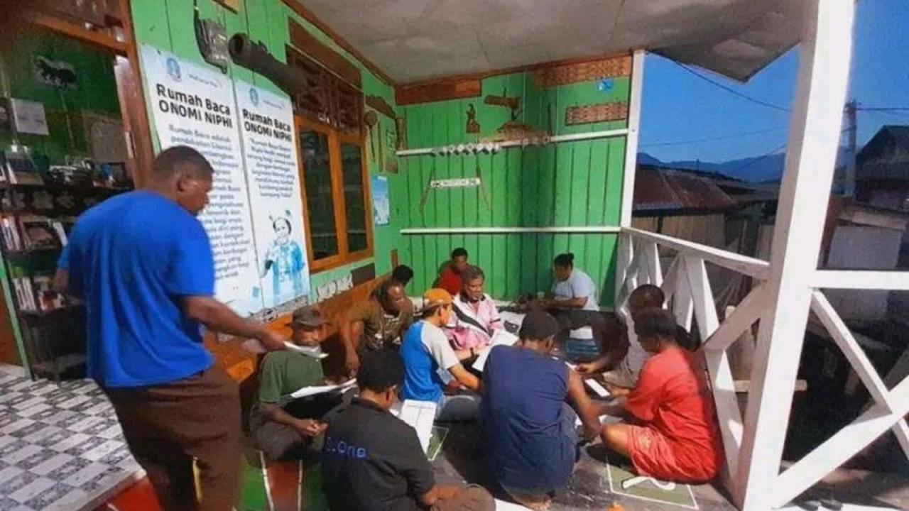 Tahukah Anda? Rumah Baca Yoboy di Jayapura, Wadah Perempuan Adat Papua Lestarikan Budaya dan Literasi Lintas Generasi