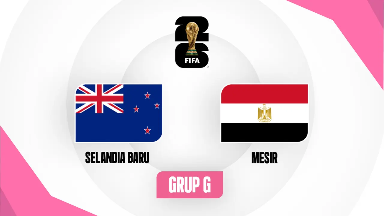 Selandia Baru vs Mesir, Piala Dunia 2026