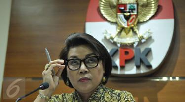 KPK Tetapkan Mantan Ketua BPPN Sebagai Tersangka- Basaria Panjaitan-Jakarta- Helmi Afandi-20170425