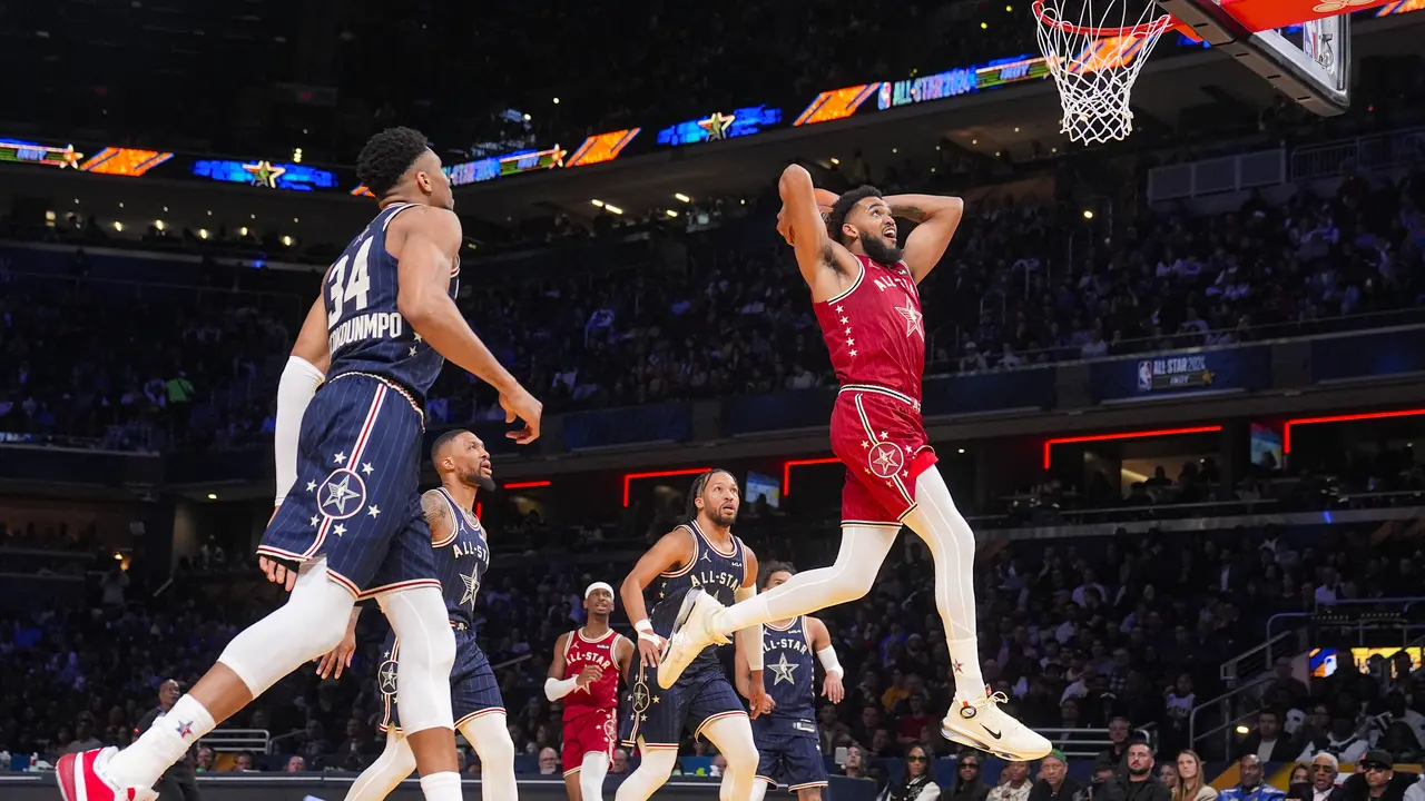 NBA All-Star 2024 menorehkan rekor karena untuk pertama kali ada tim yang menembus 200 angka