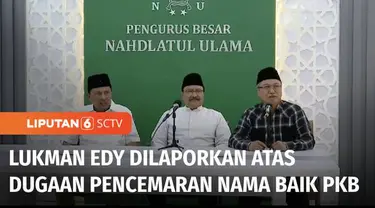 Menanggapi pelaporan Pengurus Teras PKB terhadap mantan Sekjen PKB, Lukman Edy. PBNU menilai laporan itu menunjukkan keputusasaan PKB. Ketua DPW PKB Jawa Timur, Abdul Halim Iskandar mendatangi Polda Jawa Timur untuk melaporkan Lukman Edy karena mence...